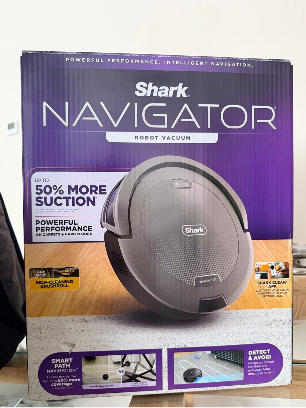 Navigator Robot Vacuum - Gray